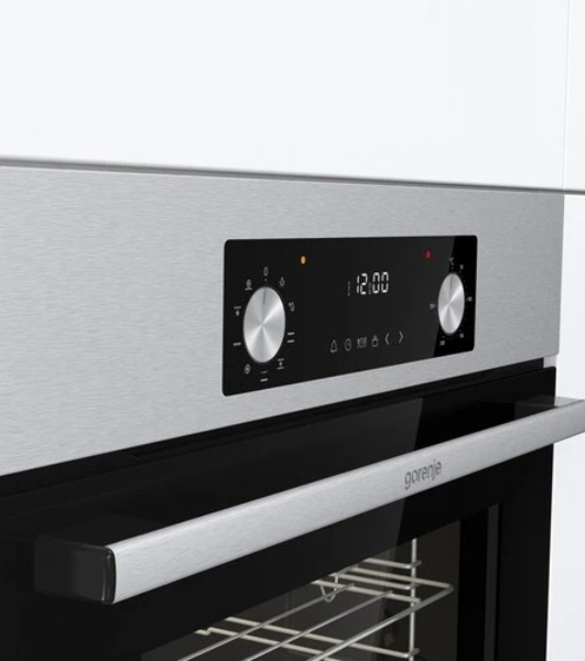 Духовой шкаф электрический Gorenje BO6737E02NX, черный