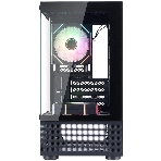 Компьютерный корпус 1STPLAYER MIKU Mi2-A ARGb черный mATX 3x120мм ARGb fans Mi2-A-BK-2FC7R-1FC7, фото3