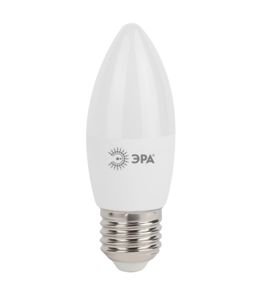 Лампа светодиодная ЭРА STD LED B35-11W-840-E27 11 Вт свеча нейтральный белый свeт