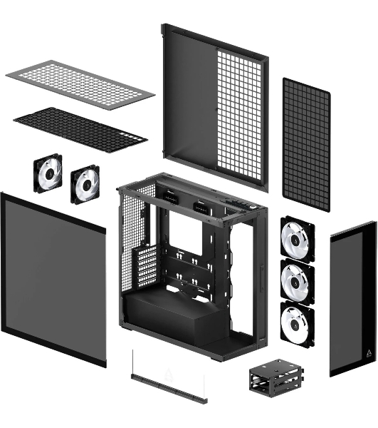 Компьютерный корпус Arctic Cooling ARCTIC Xtender черный