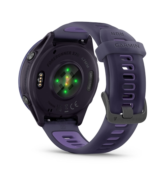 Умные часы Garmin Forerunner 970, 1.4' AMOLED, Wi-Fi, Bluetooth, NFC, 50м, фиолетовый