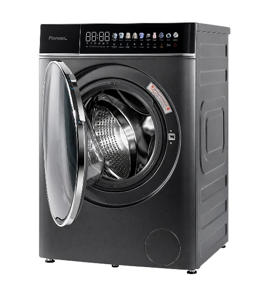 Стиральная машина Pioneer WM-248006BG темно-серый, загрузка фронтальная 8 кг, 1400 об/мин