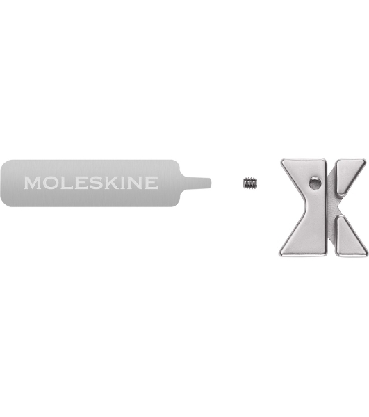 Шильд-символ Moleskine Zodiac Овен, металл, серебристый, коробка с европодвесом, PINARIESSILV