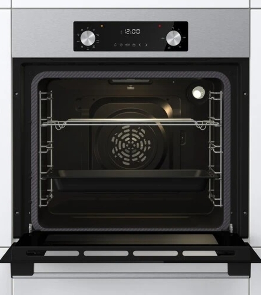 Духовой шкаф электрический Gorenje BO6737E02NX, черный