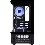Компьютерный корпус 1STPLAYER MIKU Mi2-A ARGb черный mATX 3x120мм ARGb fans Mi2-A-BK-2FC7R-1FC7, фото4