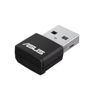 Адаптер Wi-Fi ASUS USB-AX55 NANO 90IG06X0-MO0B00 WI-FI 802.11ax/ac/a/g/n, 400 + 867 Mbps USB 3.0 Adapter + 2 антенны