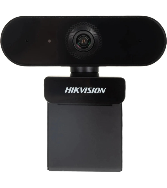 Веб-камера Hikvision DS-U02 1920x1080, 30 кадр/с, USB Type-A, микрофон, автоосвещение, универсальное крепление