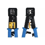 Инструмент обжимной Cabeus HT-376Z для коннекторов быстрой установки RJ-45 (8р8с), RJ-11/12 (6р6с, 6р4с, 6р2с), профессиональный, с храповым механизмом, фото2