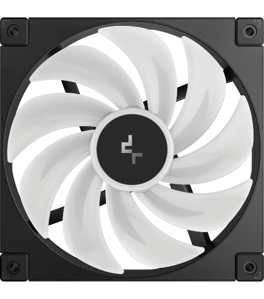 Вентилятор для корпуса DEEPCOOL FD14 ARGb черный, 140 мм, 1650 об/мин, 25.2 дБ, 4 pin