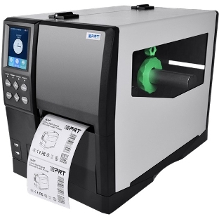 Принтер этикеток термотрансферный iDPRT iX4P Industrial 600 dpi, 102 мм/cек, USB, RS232, USB Host, Ethernet RJ-45, черный