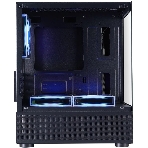Компьютерный корпус 1STPLAYER MIKU Mi2-A ARGb черный mATX 3x120мм ARGb fans Mi2-A-BK-2FC7R-1FC7, фото5