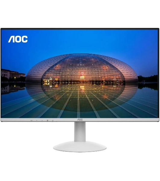 Монитор 23.8' AOC 24B30H3/BW IPS 1920x1080, 120 Гц, 1 мс, 16:9, 300 кд/м², HDMI 1.4, VGA, белый