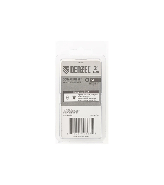 Набор бит Denzel S1x2', 5 шт.