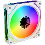 Вентилятор для корпуса Bloody BD-CF120ARGb5 LCD ARGb белый, 120 мм, 1600 об/мин, 26 дБ, 4 pin, фото 1