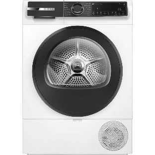 Сушильная машина Bosch Serie 6 WQK25200ME, с тепловым насосом, макс.загрузка - 10 кг, Класс энергоэфф-ти: A++, LED-дисплей с текстовой информацией. 15 автопрограмм сушки,Easy Clean with A++,габариты: 842x598x613 mm, белый