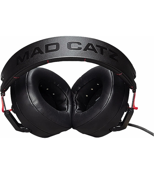 Гарнитура проводная игровая Mad Catz P.I.L.O.T. 5 черные (7.1, USB, RGB подсветка, 50 мм)