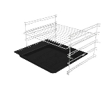 Духовой шкаф электрический Gorenje BO6737E02NX, черный, фото6
