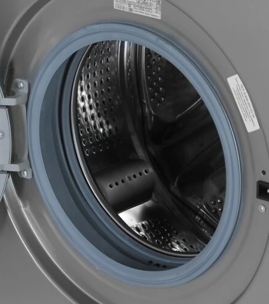 Стиральная машина Beko WRE 65P1 BSS серебристый, загрузка фронтальная 6 кг, 1000 об/мин., класс: А