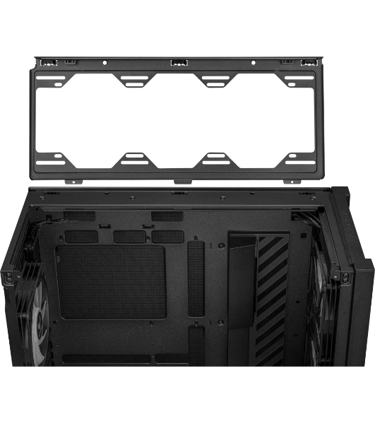 Компьютерный корпус ASUS TUF GAMING GT302 TG ARGb черный (90DC00I0-B19000) GT302/ARGb FANS/BLK