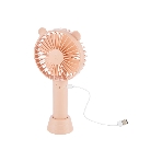 Вентилятор Energy EN-0610 USB розовый, настольный, 4 Вт, 3 скорости, 10.5 см, аккумуляторный, фото 1