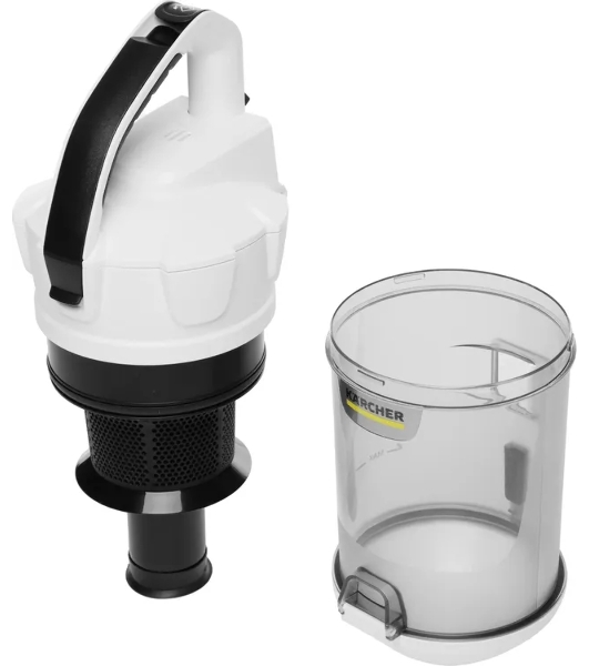 Пылесос Karcher VC 3 белый/черный, 250/700 Вт, уборка сухая, пылесборник контейнер 0.9 л