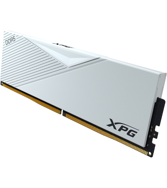 Оперативная память XPG Lancer, DDR5, 64GB (2x32GB), 6000MHz, CL30, DIMM, с радиаторами, белый