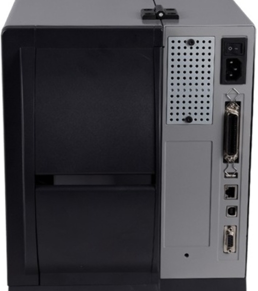 Принтер этикеток термотрансферный iDPRT iX4P Industrial 600 dpi, 102 мм/cек, USB, RS232, USB Host, Ethernet RJ-45, черный