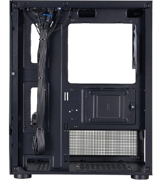 Компьютерный корпус 1STPLAYER MIKU Mi2-A ARGb черный mATX 3x120мм ARGb fans Mi2-A-BK-2FC7R-1FC7