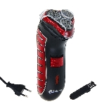Электробритва Sakura SA-5414RB красно-черный(Бритва электрическая, сухое бритье, работа от аккумулятора. 3 бреющие головки. Индикатор заряда батарейки. Защитная крышка. Щеточка для очистки.), фото2