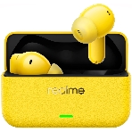 Наушники TWS Realme Buds T500 Pro желтый, внутриканальные, Bluetooth, активное шумоподавление, до 56 ч, фото 1