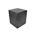 Шкаф телекоммуникационный настенный разборный ЦМО ЭКОНОМ 12U (600 x 650) дверь металл, черный (ШРН-Э-12.650.1-9005), фото2