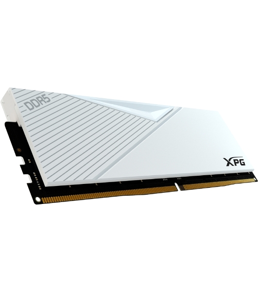 Оперативная память XPG Lancer, DDR5, 64GB (2x32GB), 6000MHz, CL30, DIMM, с радиаторами, белый