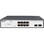 Коммутатор Origo OS2410P/120W OS2410P/120W/A1A 8x1 Гбит/с 2SFP 8PoE 120W настраиваемый, фото 1