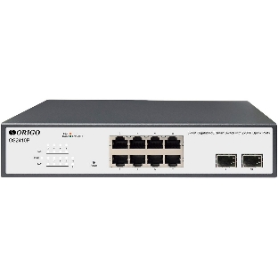 Коммутатор Origo OS2410P/120W OS2410P/120W/A1A 8x1 Гбит/с 2SFP 8PoE 120W настраиваемый