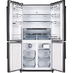 Холодильник Kuppersberg NMFV 18591 DX темный металл трехкамерный 390/170л морозилка снизу, No Frost, Side by Side, фото3