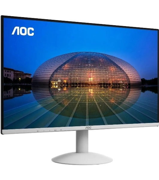 Монитор 23.8' AOC 24B30H3/BW IPS 1920x1080, 120 Гц, 1 мс, 16:9, 300 кд/м², HDMI 1.4, VGA, белый