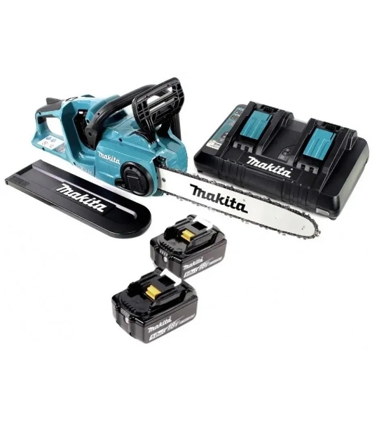 Электрическая цепная пила Makita DUC353PT2 дл.шины:14' (35cm) 5Ач ЗУ