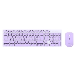 Комплект клавиатура+мышь Smartbuy (SBC-250288AG-WV) ONE 250288AG бело-сиреневый, фото 1