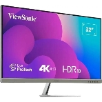 Монитор ViewSonic 31.5' VX3276-4K-MHD-2 серебристый VA LED 16:9 HDMI M/M матовая 350cd 178гр/178гр 3840x2160 60Hz DP 4K 6.9кг, фото7