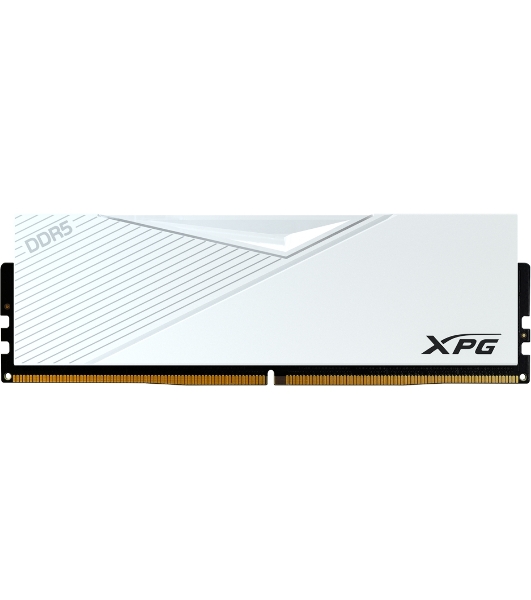 Оперативная память XPG Lancer, DDR5, 64GB (2x32GB), 6000MHz, CL30, DIMM, с радиаторами, белый