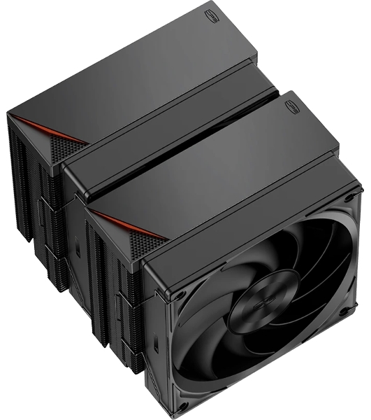 Устройство охлаждения (кулер) PcCooler RZ620 BK Soc-AM5/AM4/1151/1200/2066/1700 черный 4-pin 32dB Al+Cu 270W Ret (R7-Z622WBKNNX-GL)