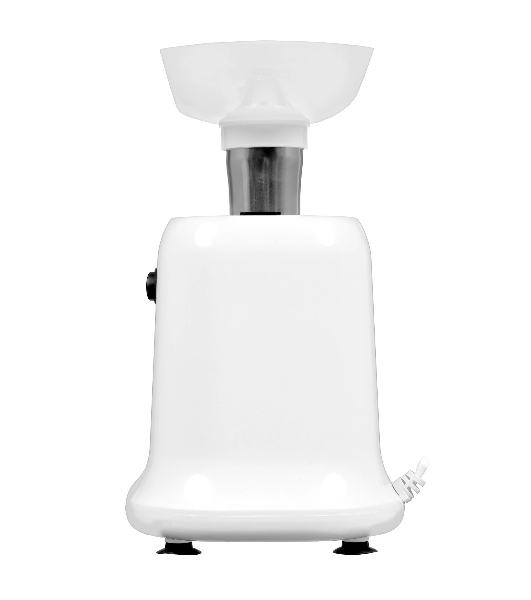 Мясорубка электрическая OLTO HM-080 белый, 1800 Вт, 1.5 кг/мин, реверс, защита от перегрузки, насадки - 4