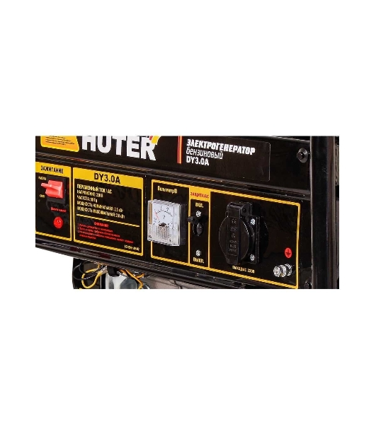 Электрогенератор бензиновый Huter DY3.0A Grey