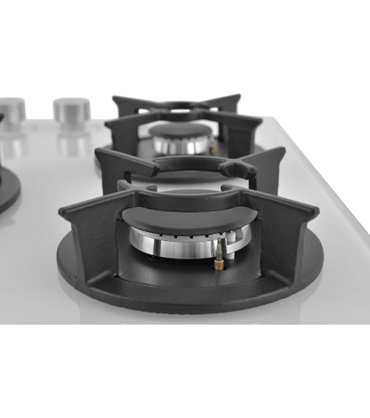Варочная панель газ ZUGEL ZGH452W, белая