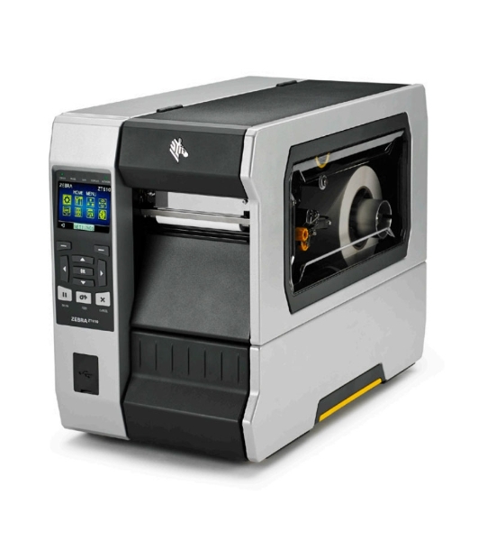 Принтер этикеток термотрансферный Zebra ZT610 4', 203 dpi, 356 мм/сек, Bluetooth, RS-232, USB, USB Host, Wi-Fi, серый