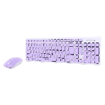 Комплект клавиатура+мышь Smartbuy (SBC-250288AG-WV) ONE 250288AG бело-сиреневый, фото2