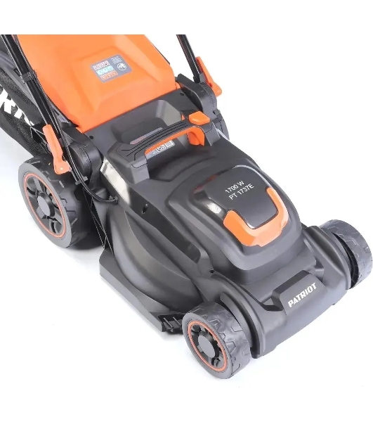 Газонокосилка электрическая Patriot PT1737E Lux, от сети, 1800 Вт