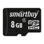 Флеш карта microSD 8Gb, Smartbuy microSDHC Class 4 (SD адаптер), фото4