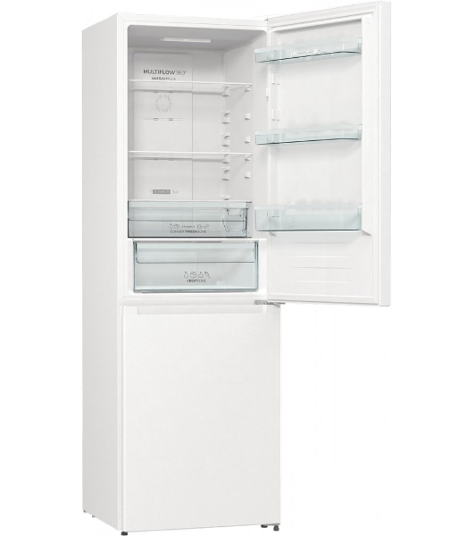 Холодильник Gorenje NRKP61EA2W4 белый двухкамерный 203/99л морозилка снизу, No Frost