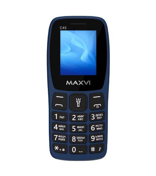 Мобильный телефон Maxvi C45 маренго